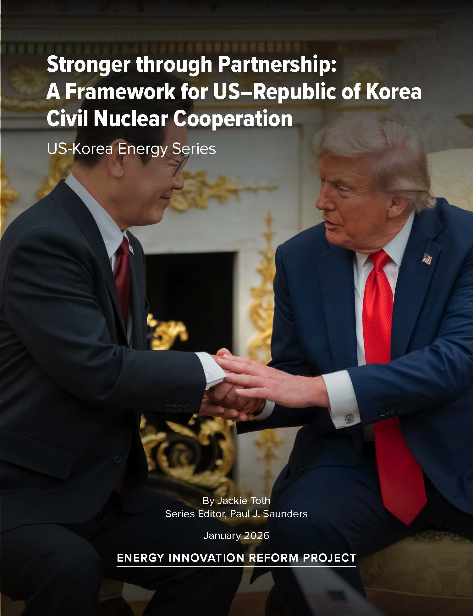Cover: Stronger through Partnership: A Framework for US-Korea Civil Nuclear Cooperatoin